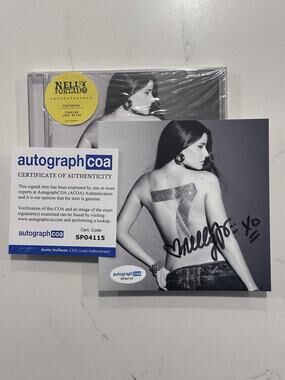 Nelly Furtado Signed - 7 CD + Signed Art Card (Love Bites) AUTOGRAPHED COA #7